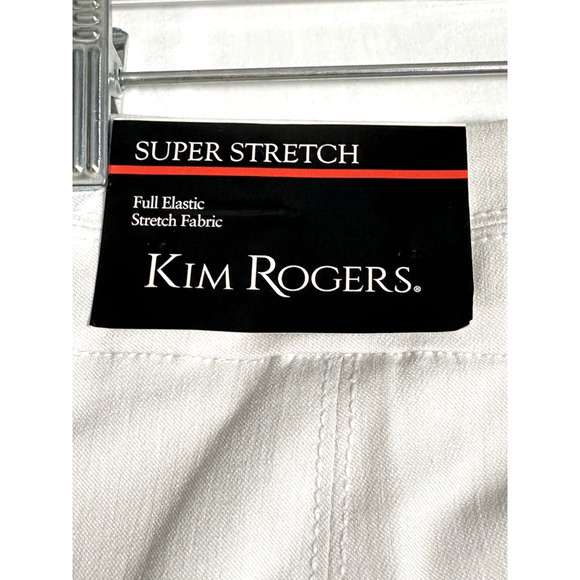 Women's Skorts by Kim Rogers Skort White Size 14 NWT - Picture 12 of 15